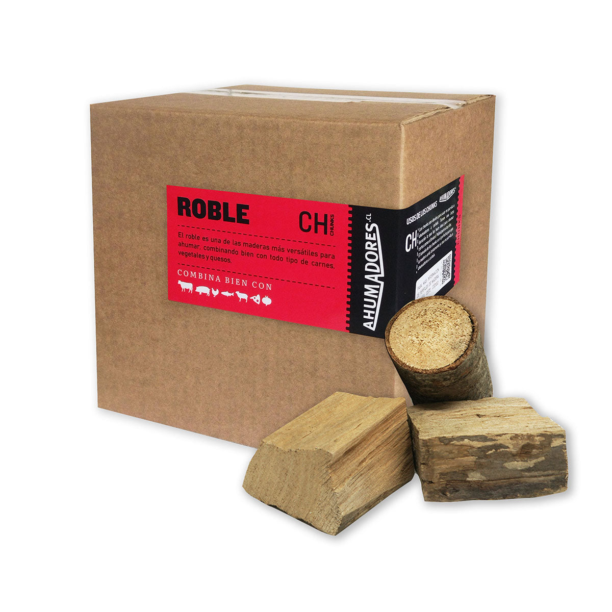 Chunks para Ahumar - 2 KG